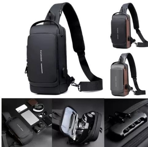 Mochila Impermeable Antirrobo    -  "¡Protege lo que más importa! Mochila Impermeable Antirrobo con Estilo y Seguridad"