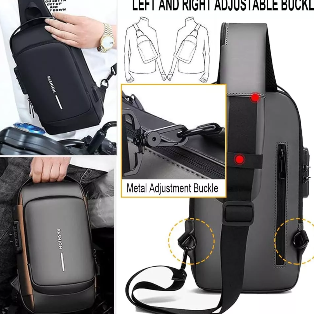 Mochila Impermeable Antirrobo    -  "¡Protege lo que más importa! Mochila Impermeable Antirrobo con Estilo y Seguridad"