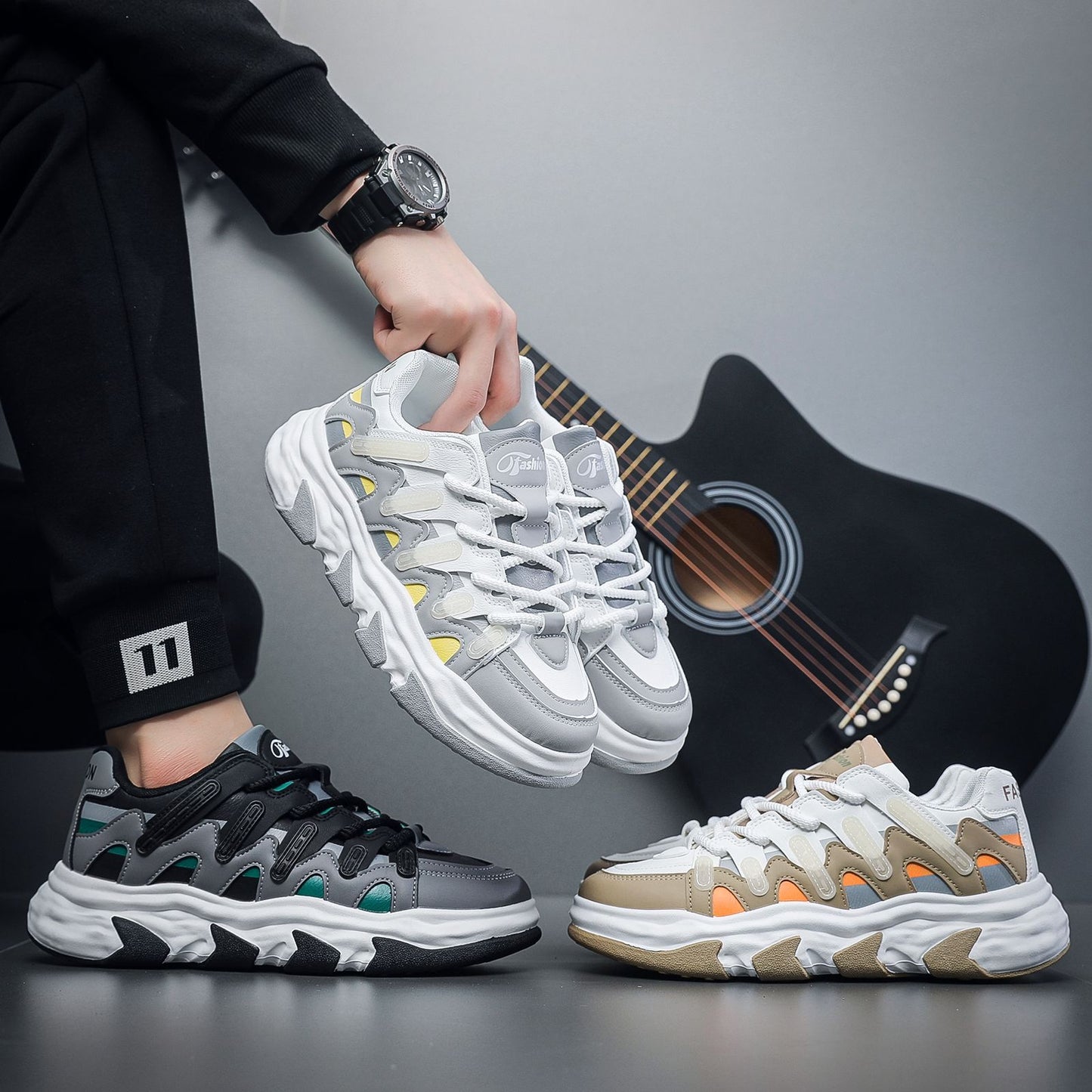 Calzado Tenis Para Hombre AMX   Importado Camina con Estilo y Comodidad: Descubre los Tenis AMX que Todo Hombre Colombiano Quiere"-