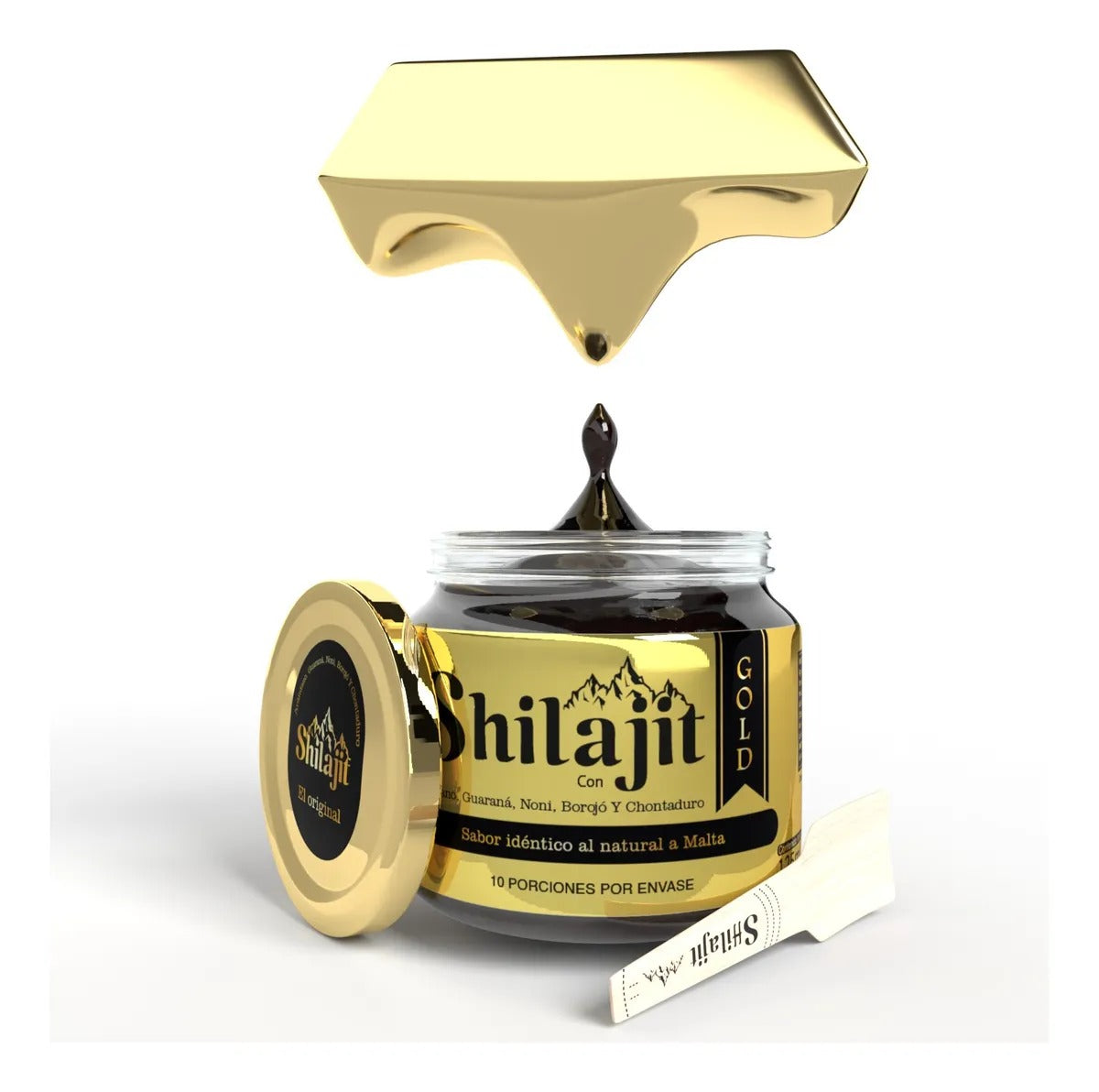 Shilajit GOLD - Resin HIMALAYA   -"Shilajit Gold – Energía Pura del Himalaya para Cuerpo y Mente Imparables"