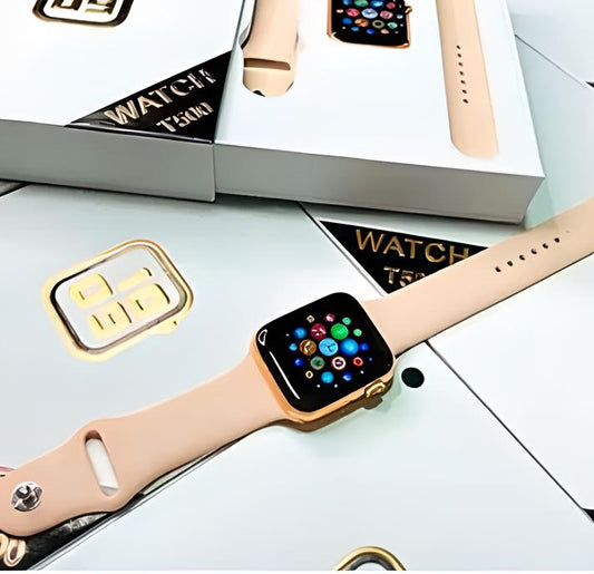 SMART WATCH T500 - “¡Descubre el Smartwatch T500” – desperta curiosidade e interesse imediato.