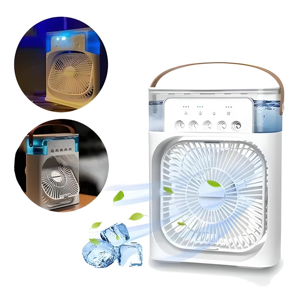 🌬️ Ventilador Humidificador LED: Tu Refugio Fresco en los Días de Calor